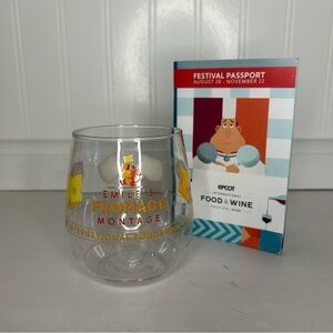 Disney Epcot Food and Wine Festival 2025 Emile’s Fromage Montage Plastic Cup